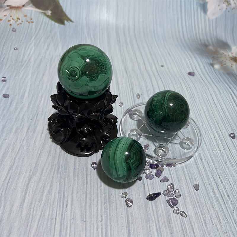 Malachite sphere high quality, low price, wide variety of materials
