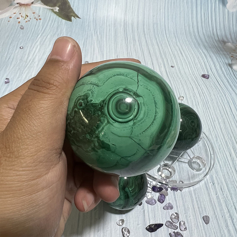 Malachite sphere high quality, low price, wide variety of materials
