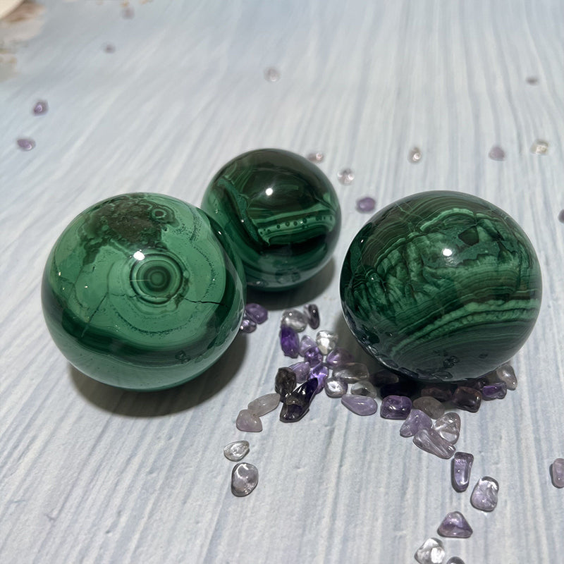Malachite sphere high quality, low price, wide variety of materials